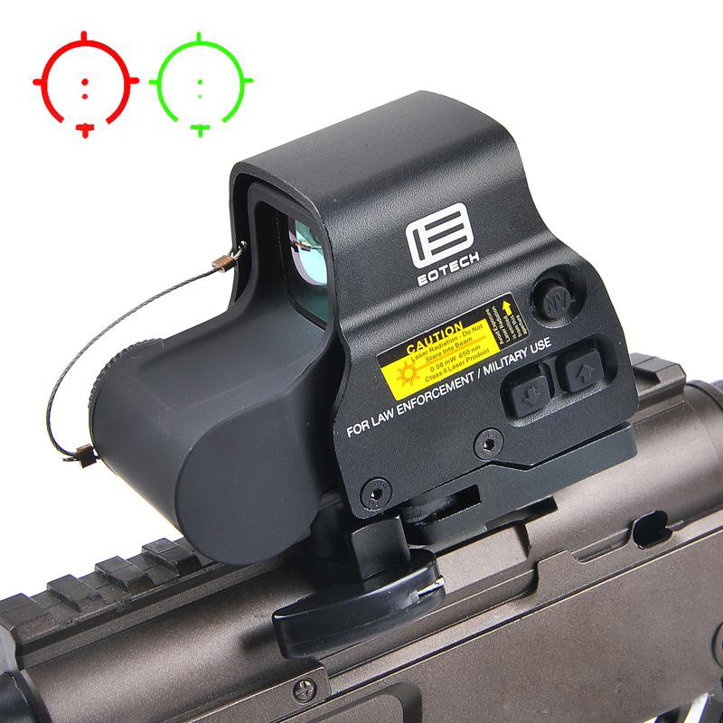 NEW 558 Holographic Red Green Dot Sight Tactical Rifle Scope BK